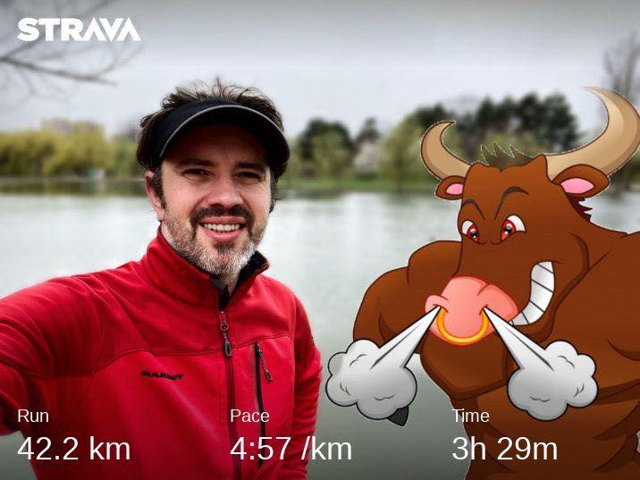 Maratonul de la Barcelona... alergat in IOR (Bucuresti)