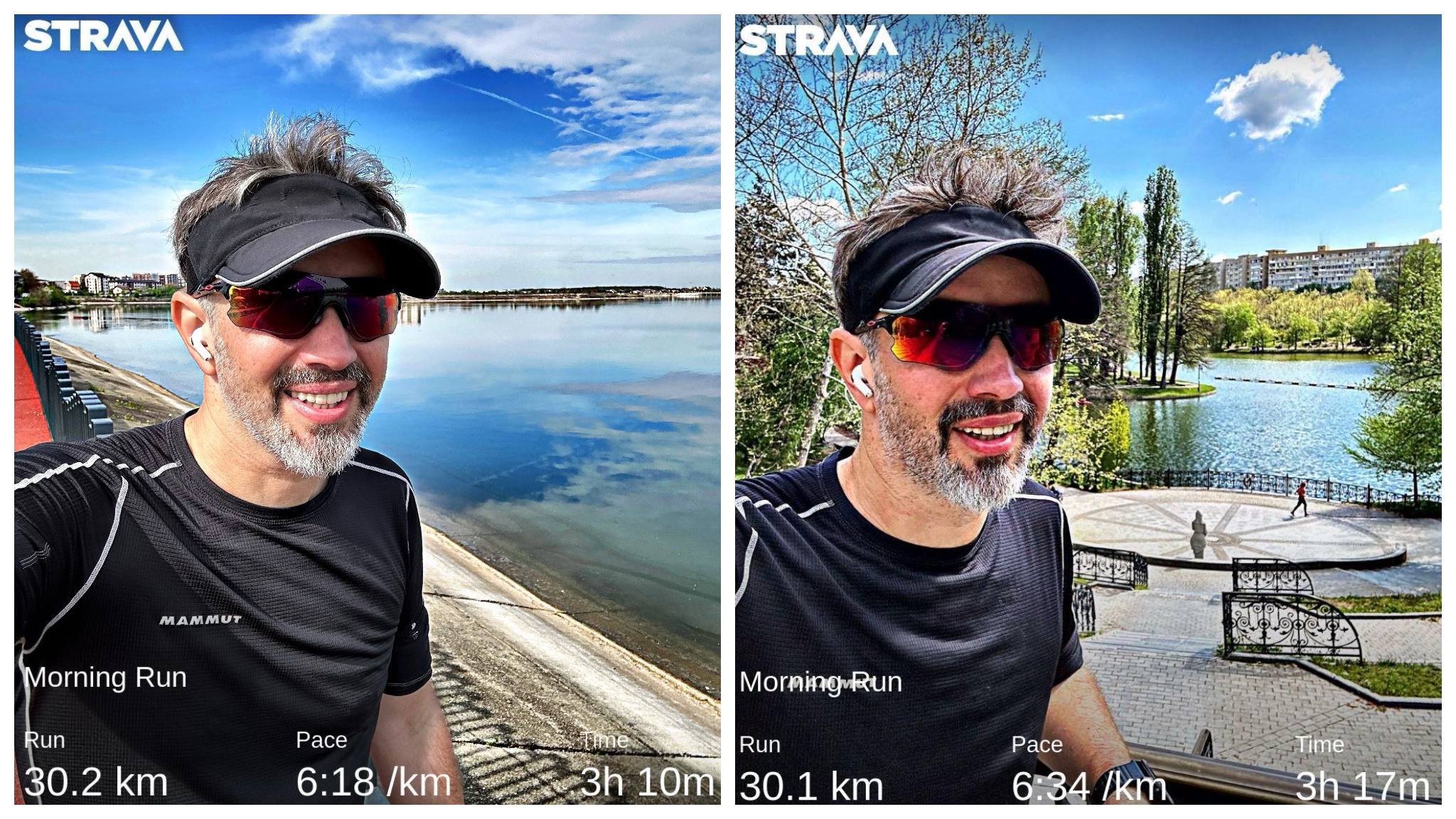 Due giorni con 30 km ciascuno - Lago Morii e Parco IOR